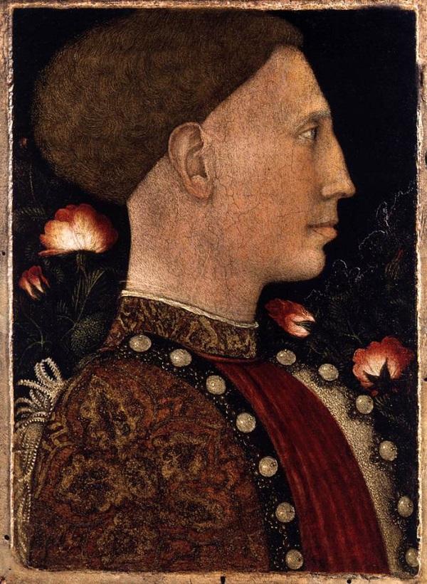 Пизанелло. Портрет герцога Лионелло Д'Эсте. 1444